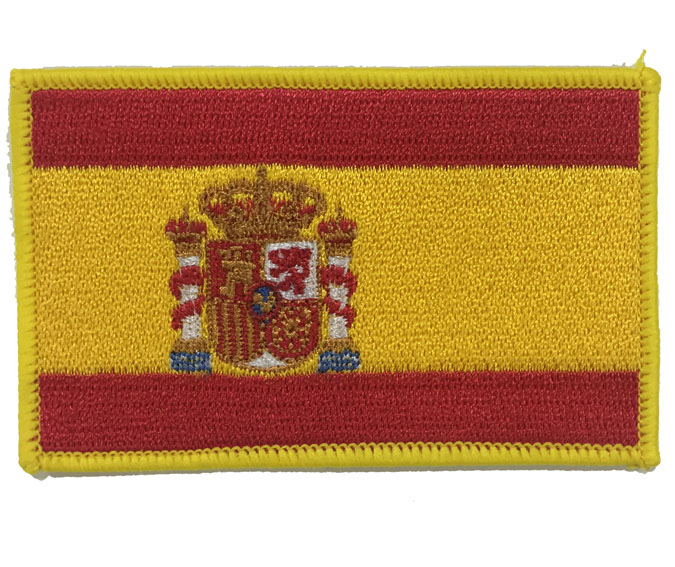 Escudo bordado Bandera España reglamentario brazo